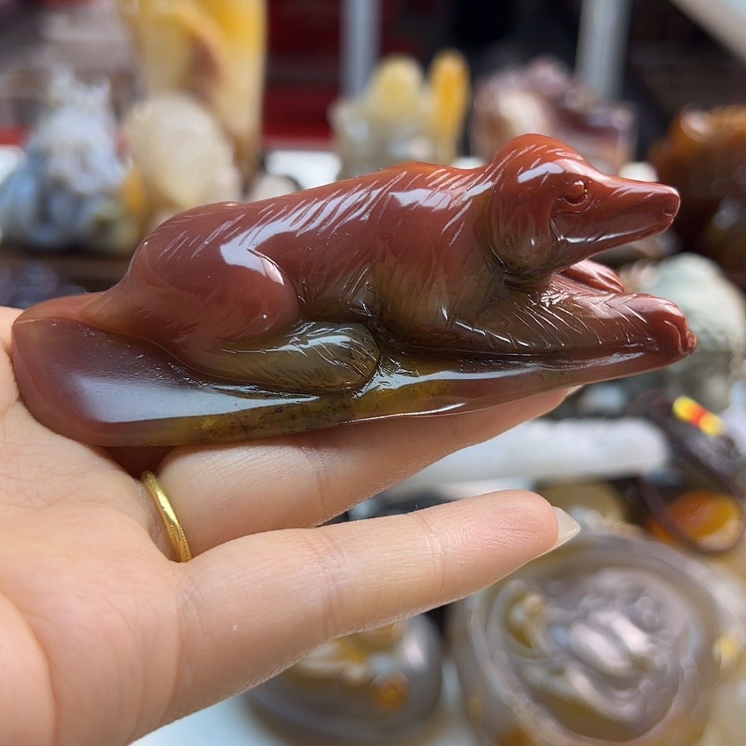 玛瑙/玉髓未镶嵌颈饰