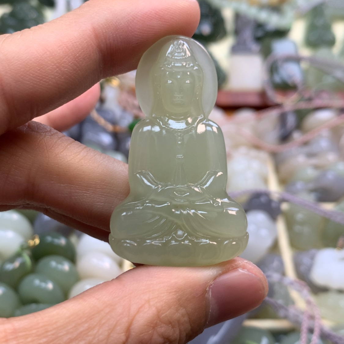 【闪购商品】和田玉颈饰未镶嵌释**