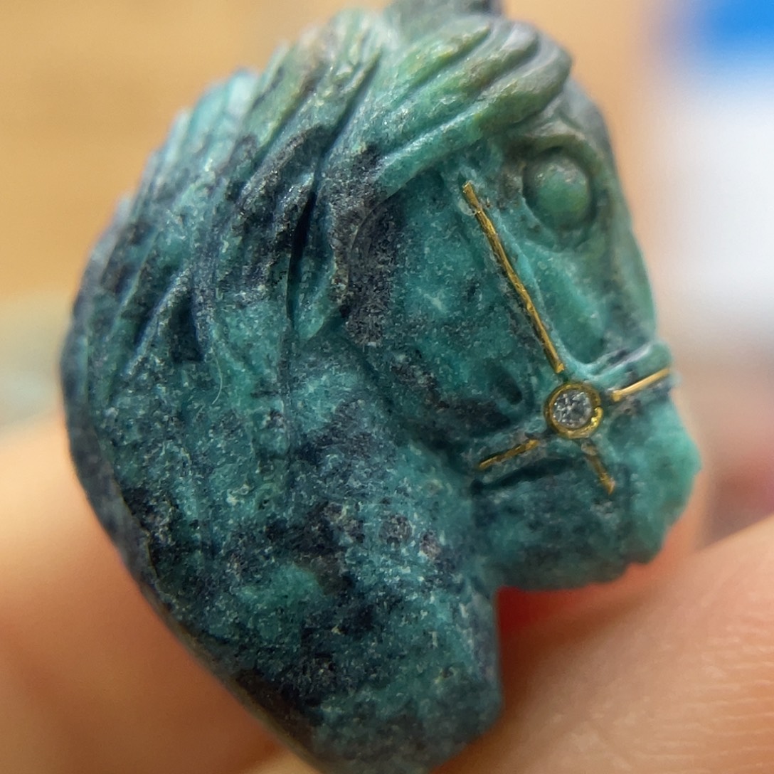 绿松石未镶嵌珠宝奇石