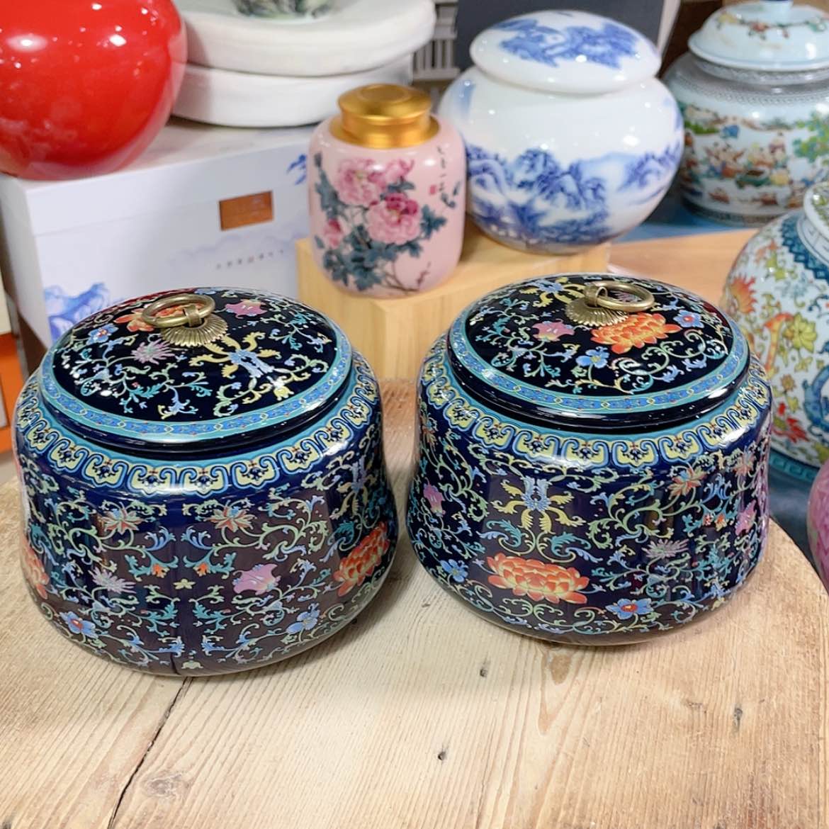 【闪购商品】罐陶瓷茶叶罐密封罐