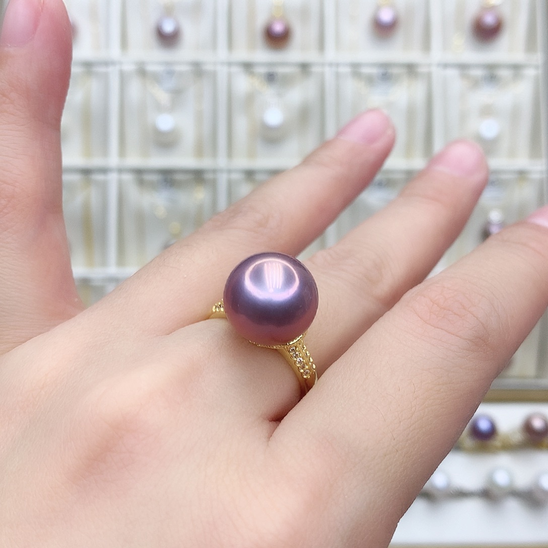 淡水珍珠颈饰合金