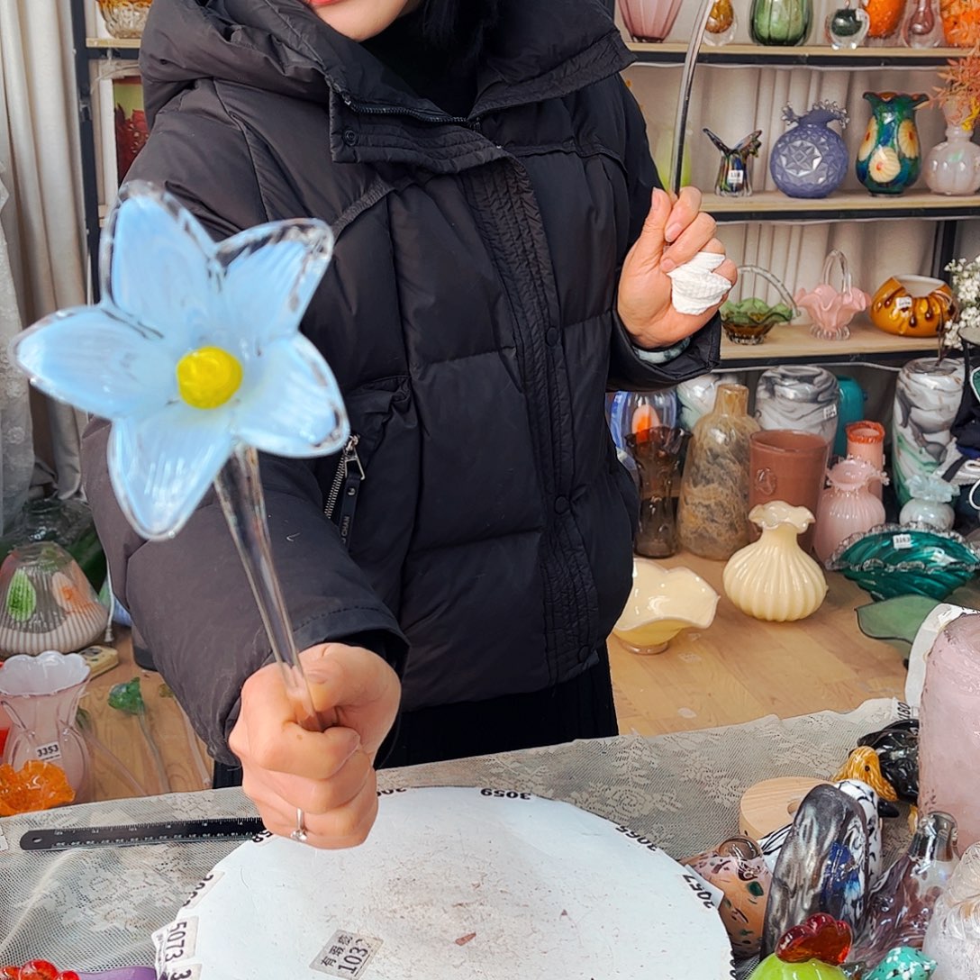 太阳花家悦琉璃工艺品