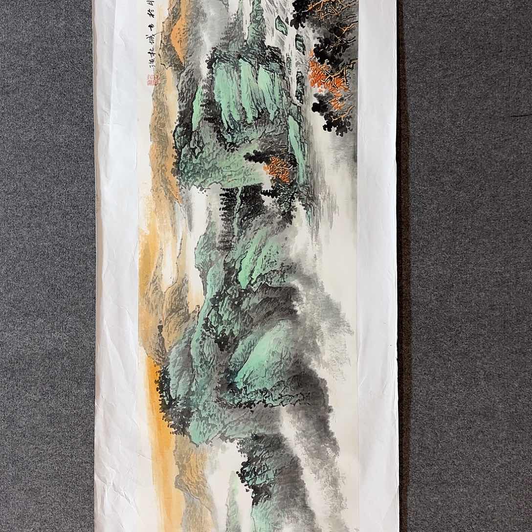 国画杜浩老师手绘作品