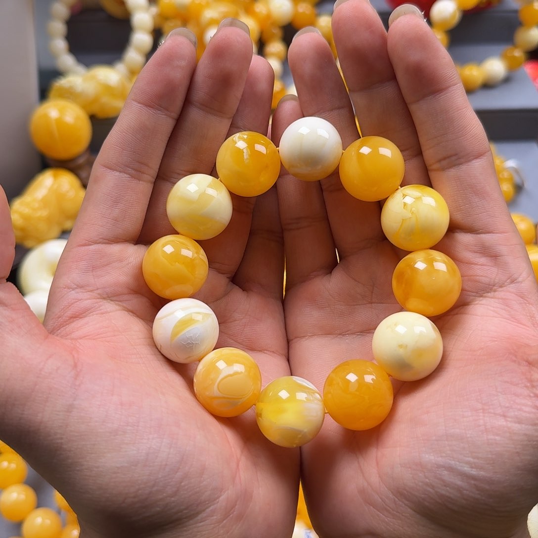 蜜蜡珠宝奇石未镶嵌20mm