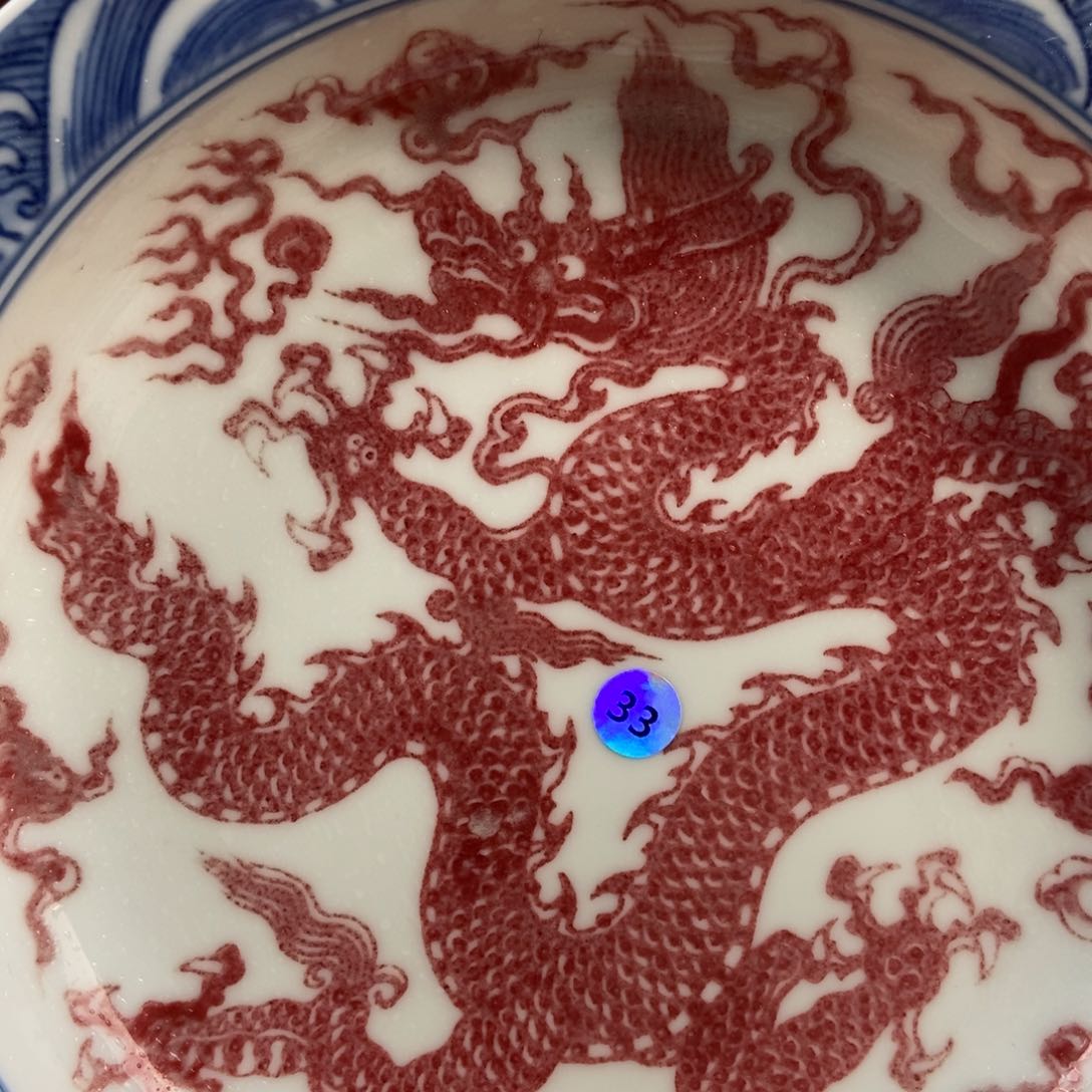 手绘现代茶具得古董