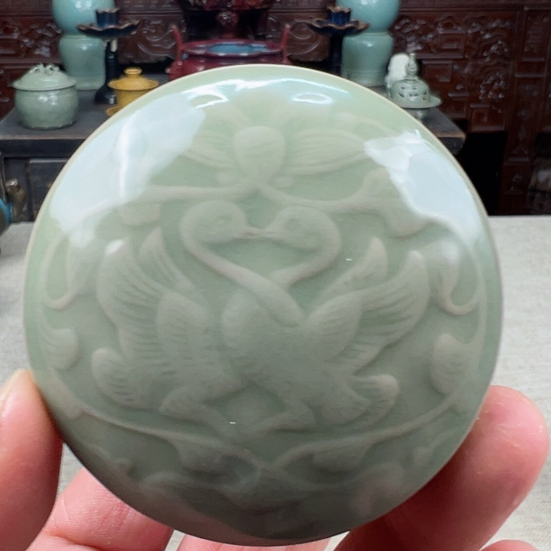 瓷片正能量陶瓷艺术品