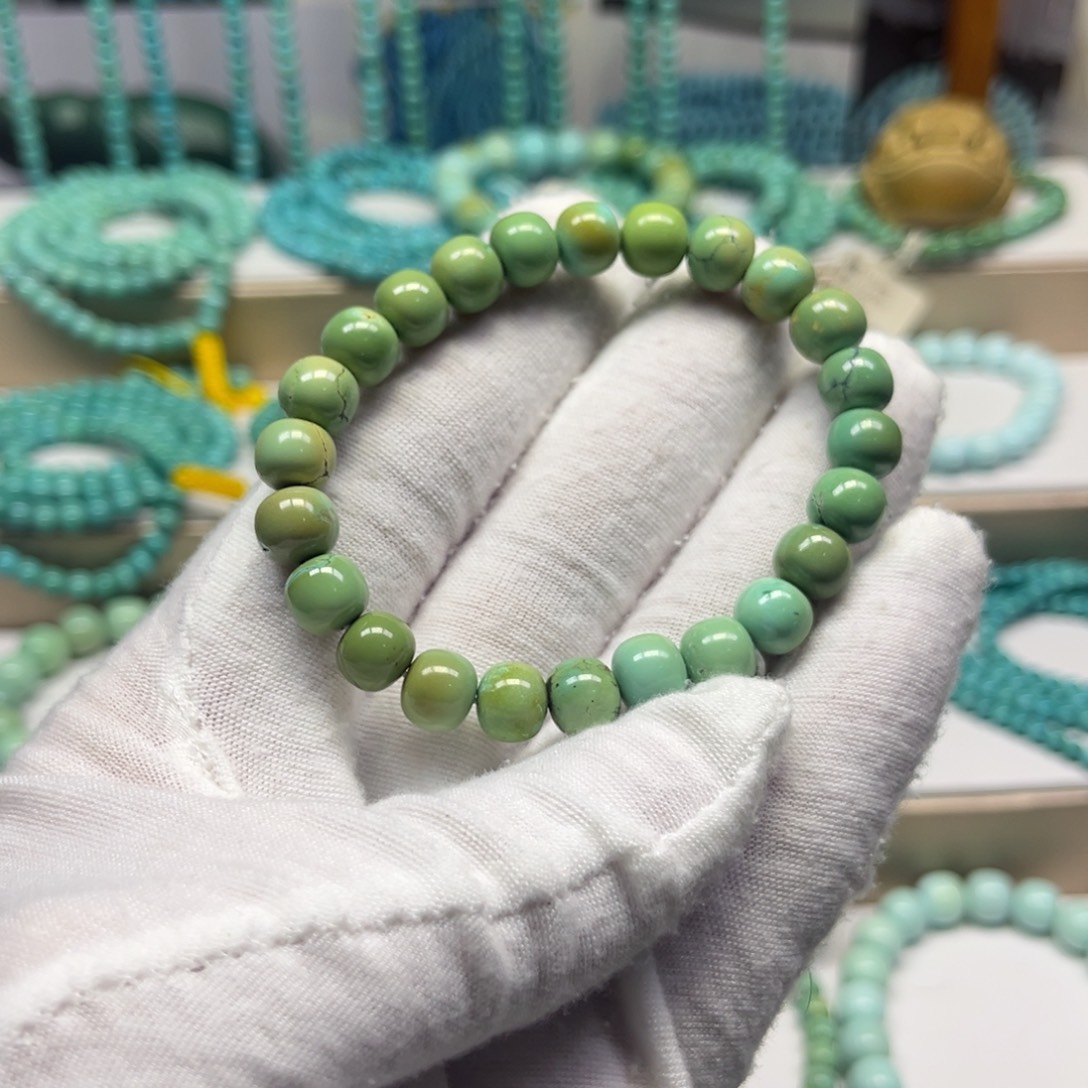 绿松石未镶嵌手链