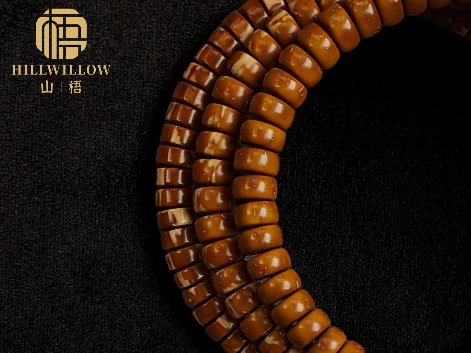  山梧出品【鼠尖药片】实心紫金鼠全品无暇手串（一物一图一码）