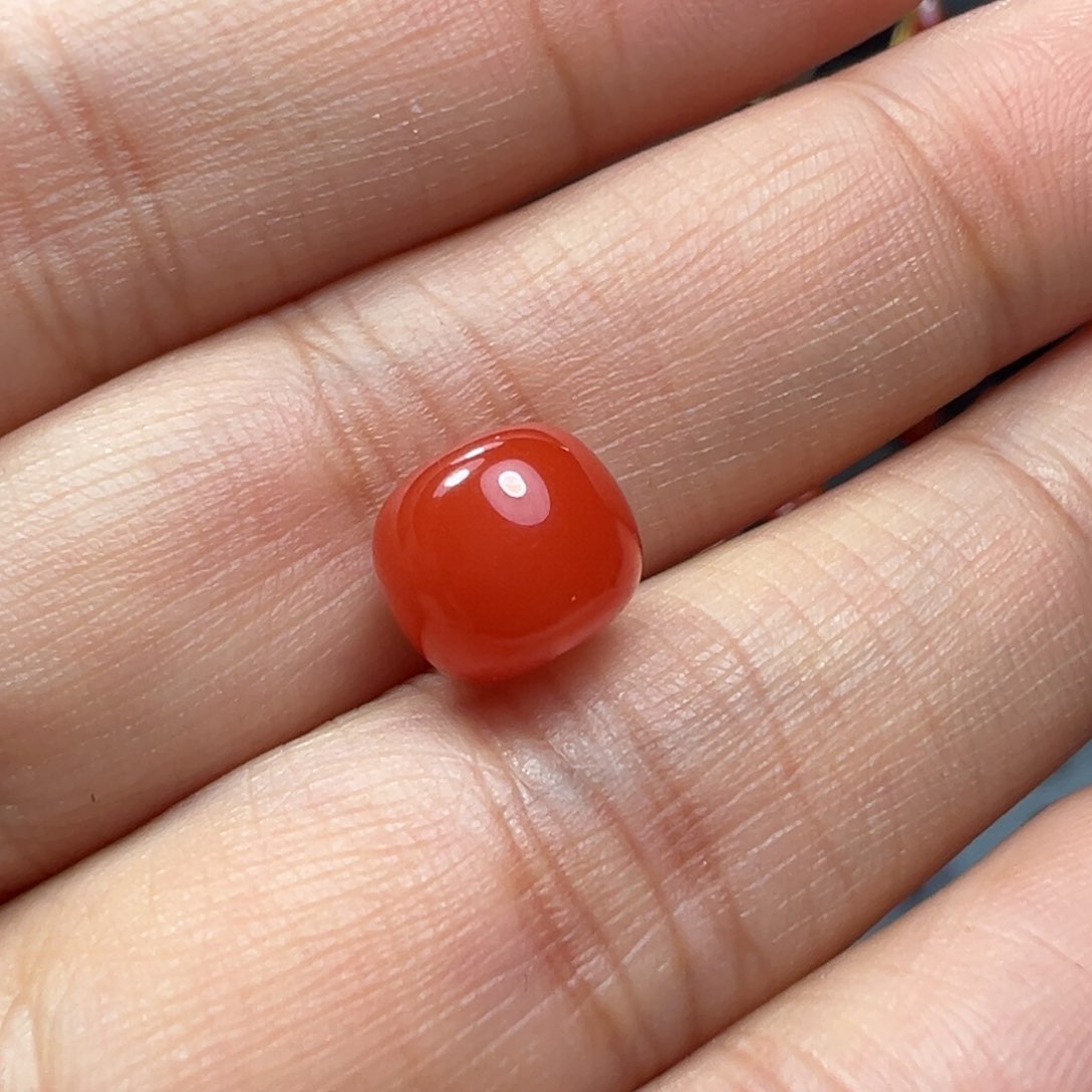 南红玛瑙珠子未镶嵌