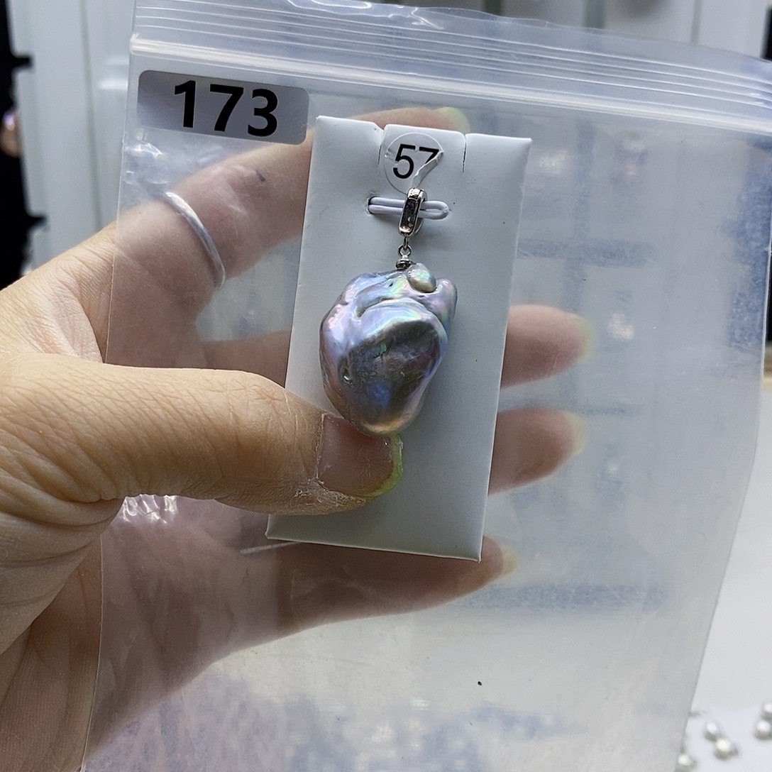 颈饰合金淡水珍珠