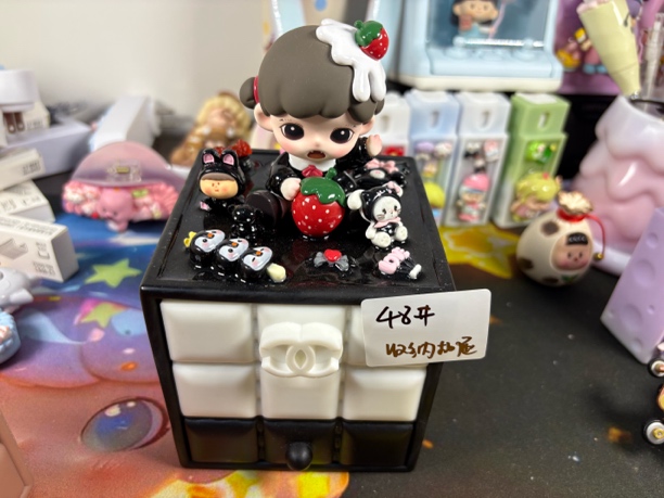 48，49#滴胶收纳抽屉摆台，询价看细节关注Goma潮玩手作直播间
