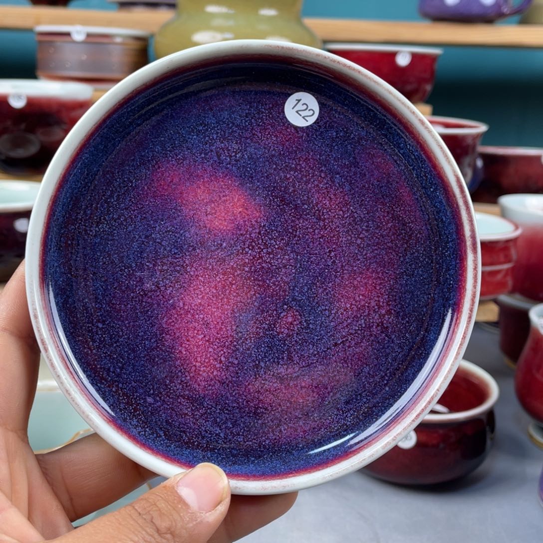 瓷片纯手工制作……微微瑕