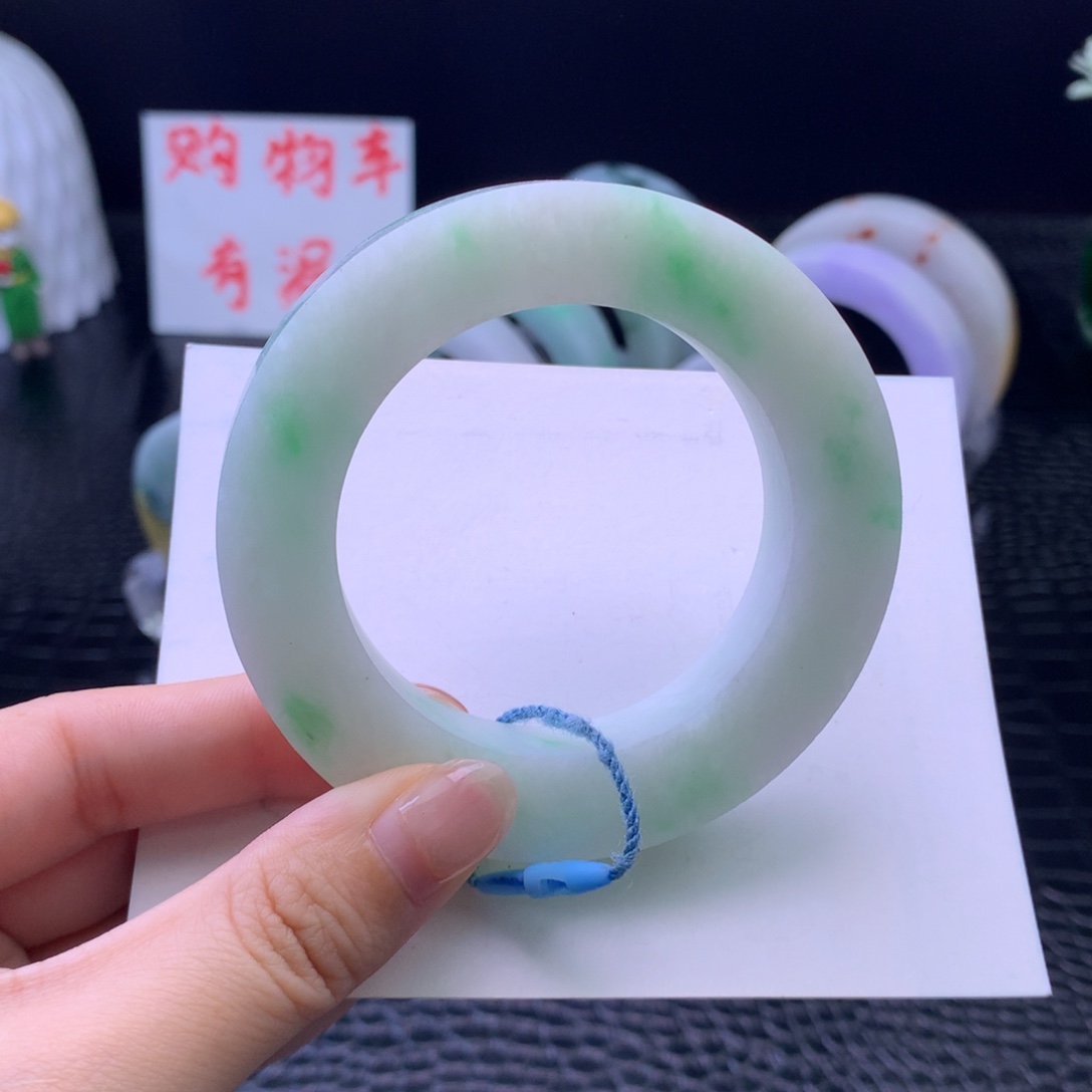 定制翡翠未镶嵌手镯58-72
