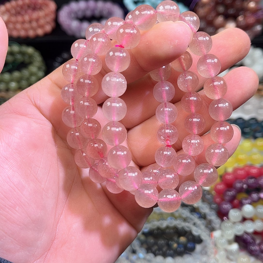 水晶手串未镶嵌天然水晶未镶嵌