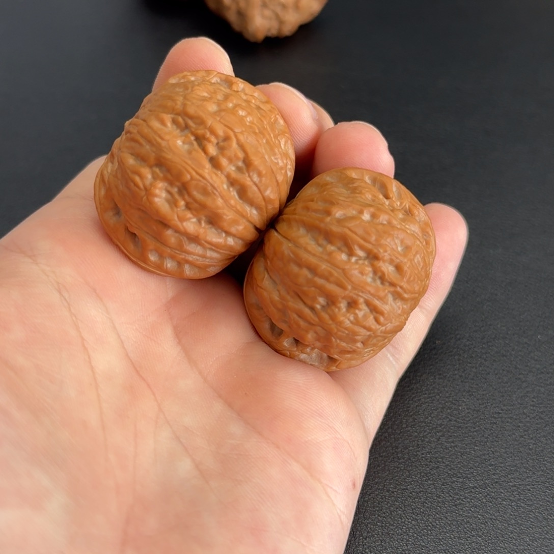 文玩核桃吊坠40边肚同尺铁锤妹妹全品