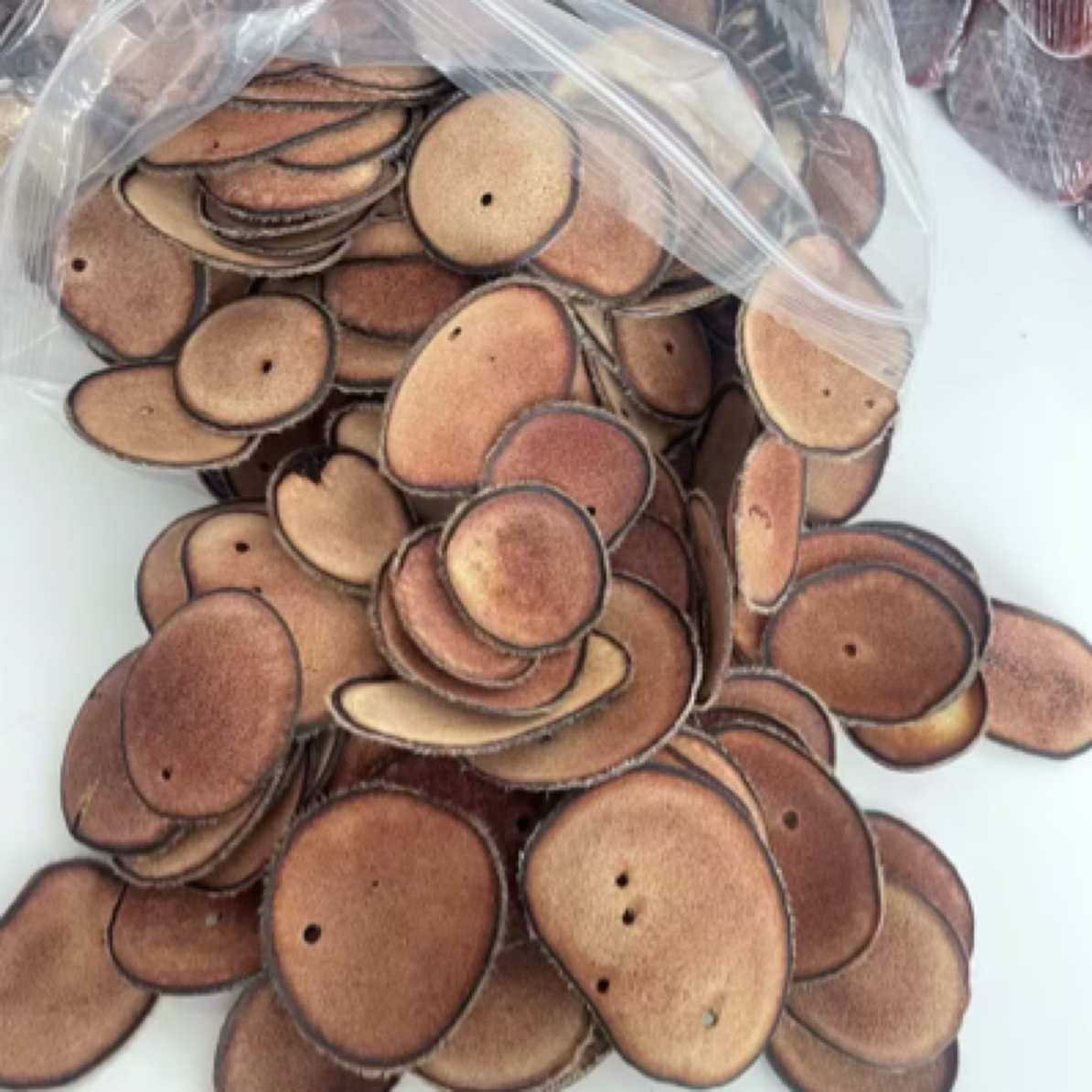 鹿茸梅花特粉黄粉眼片 微残片煲汤炖菜打粉