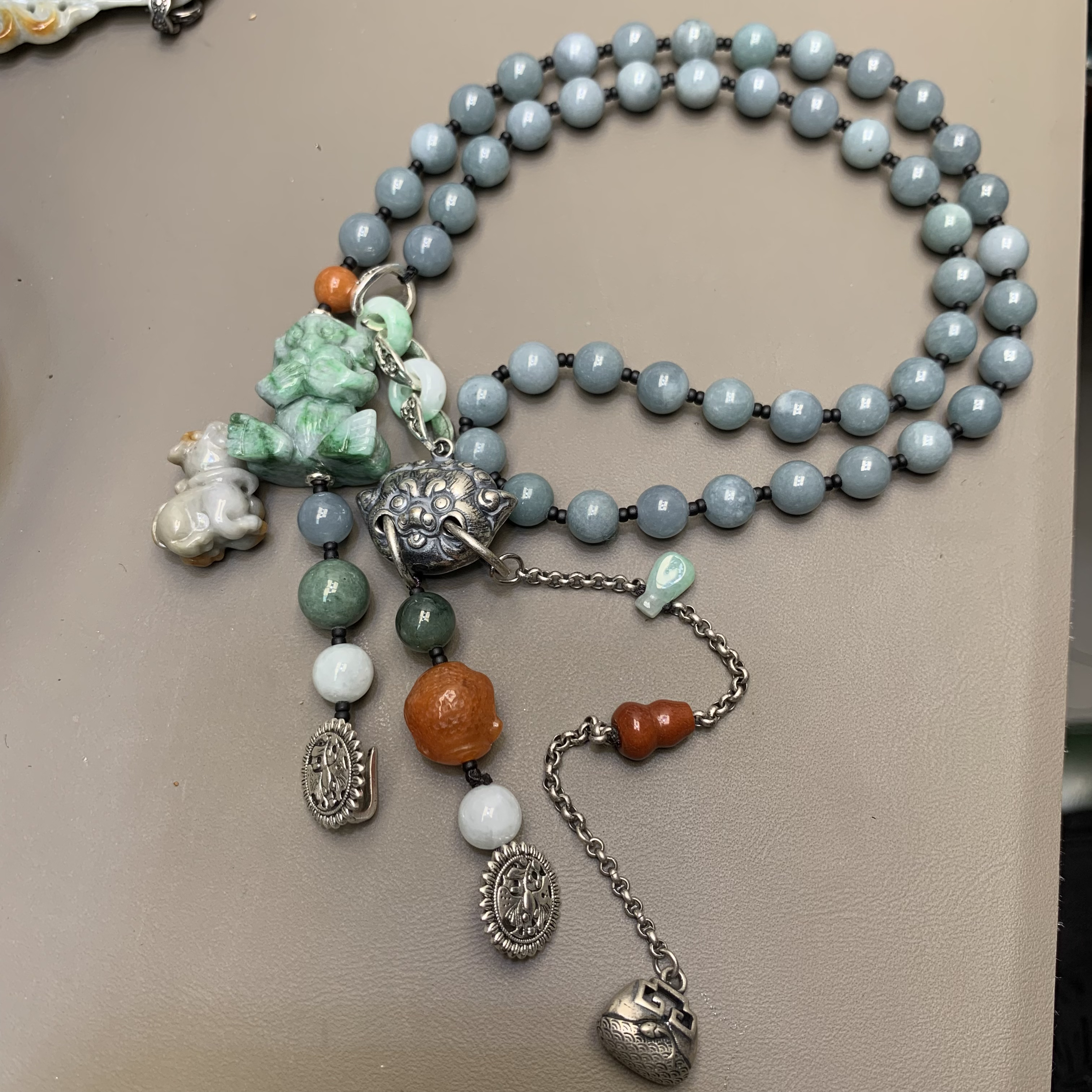 合金项链 猴子换小狗设计款项链