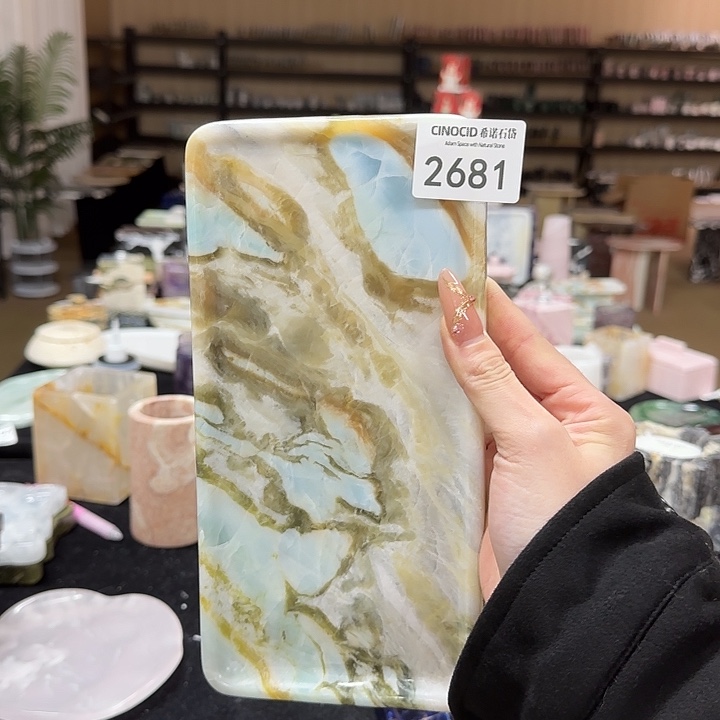 2681马尔代夫蓝小长方 福利