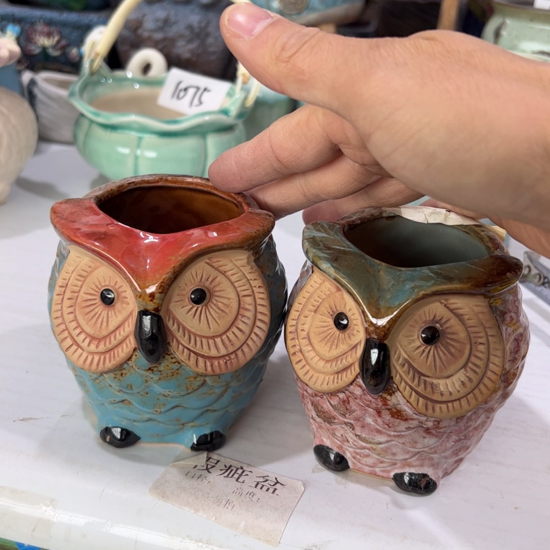 陶瓷陶瓷多肉花盆@@1618