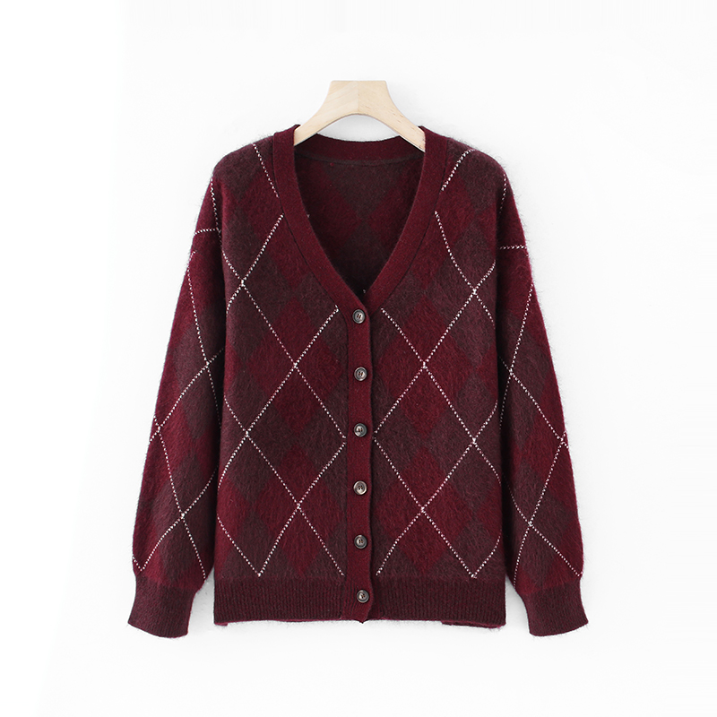 秋冬季时尚百搭休闲开衫保暖羊毛衫MT-6603