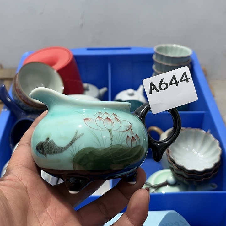 茶具默认微瑕瓷器、茶具、壶、摆件，介意勿拍 