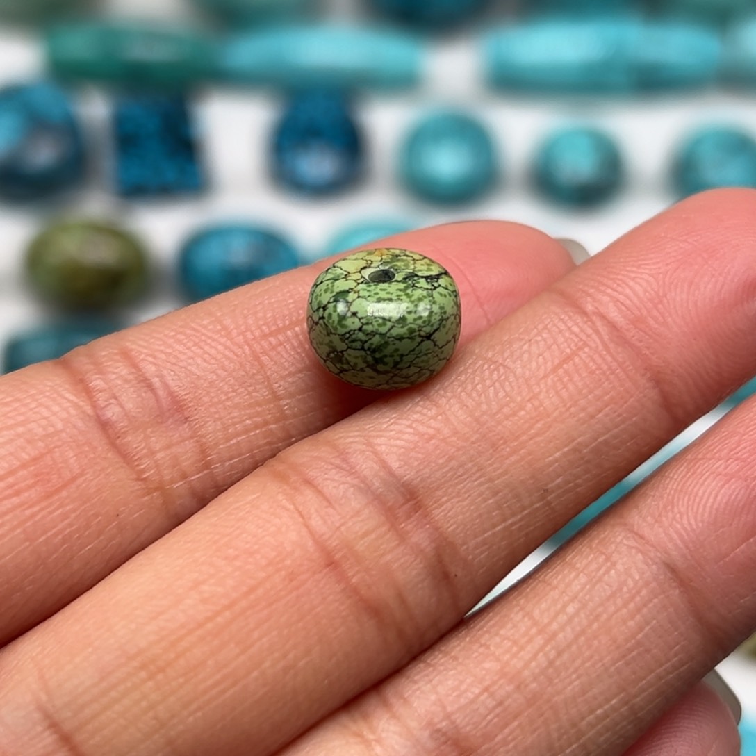 绿松石珠宝奇石未镶嵌