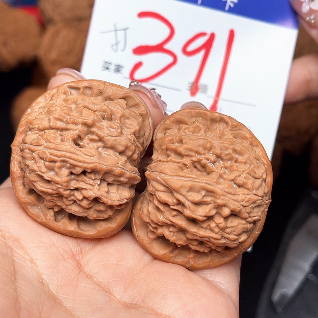 桃核吊坠闷白40尺寸y