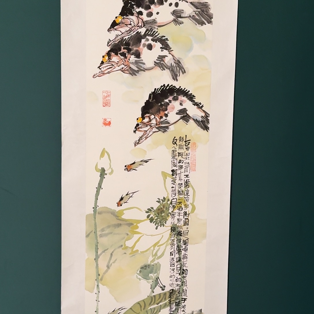 国画邹联富老师的作品