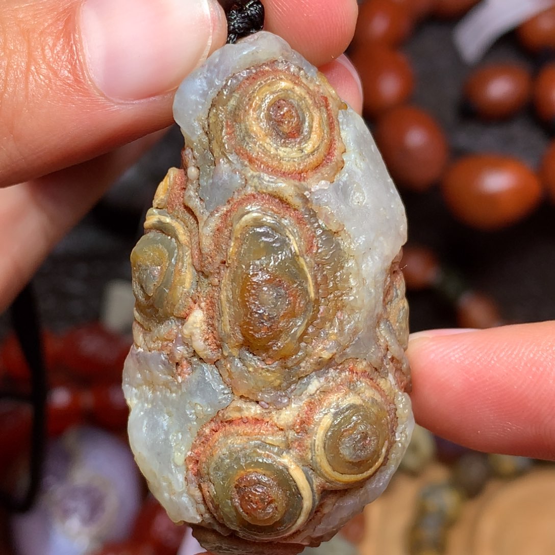 未镶嵌玛瑙/玉髓珠宝半成品