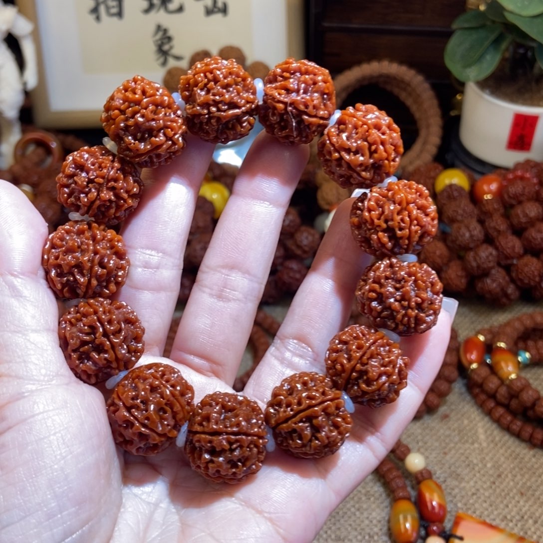 金刚菩提手串216玉化素