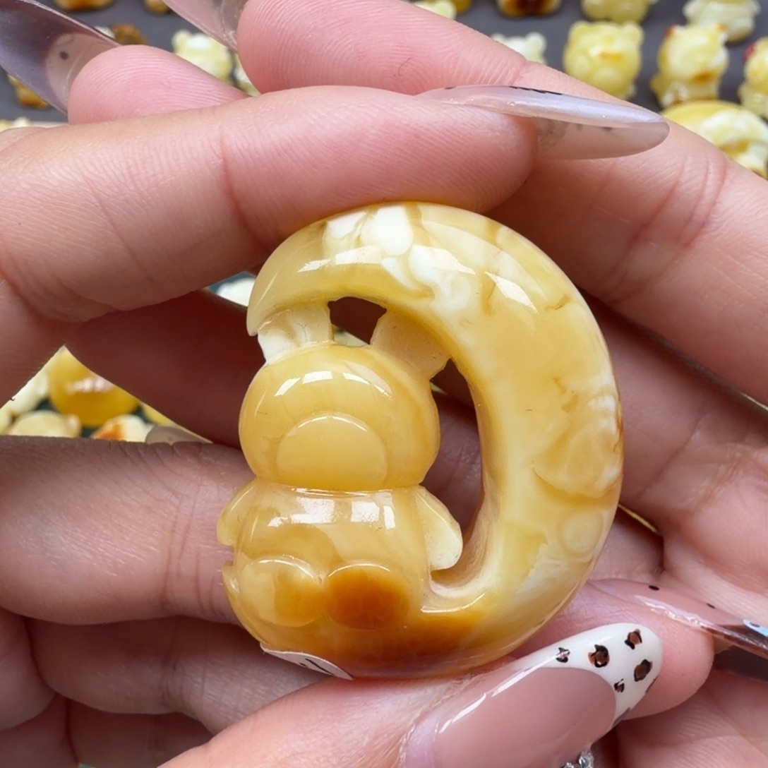 蜜蜡未镶嵌裸石蜜蜡