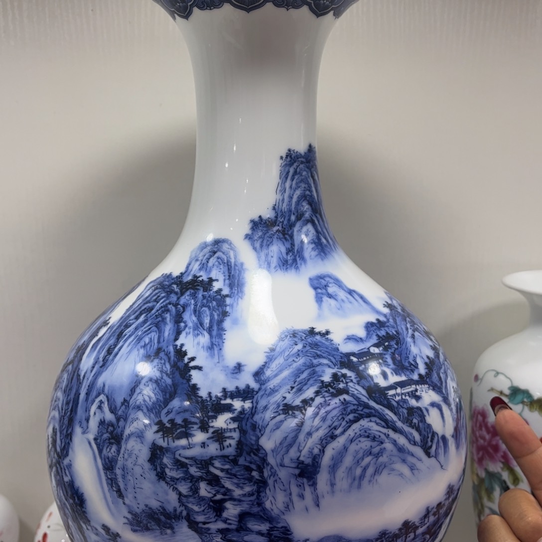 景德镇陶瓷花瓶摆件