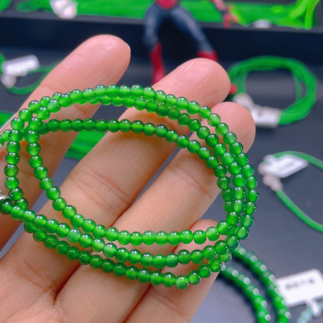 翡翠颈饰未镶嵌，1