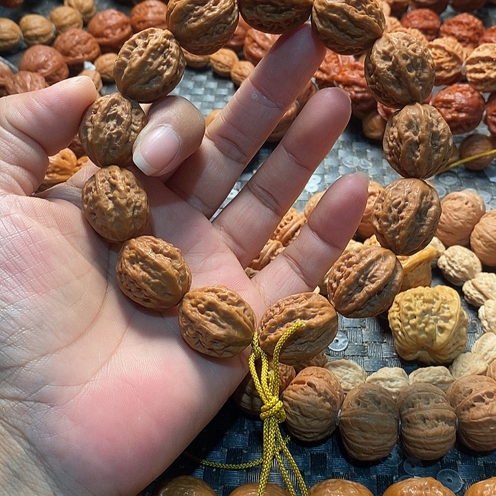 手串文玩核桃粗筋八棱