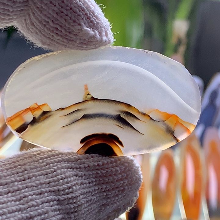 未镶嵌玛瑙/玉髓珠宝半成品79