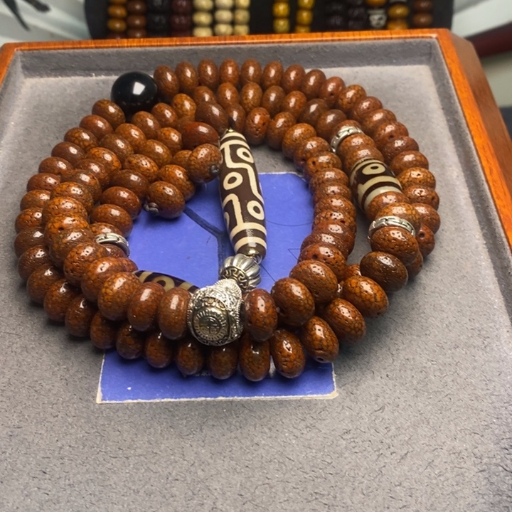 国***员星月菩提吊坠星月