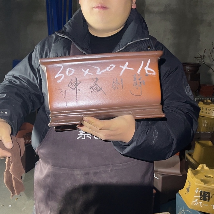 紫砂花盆紫砂等传统