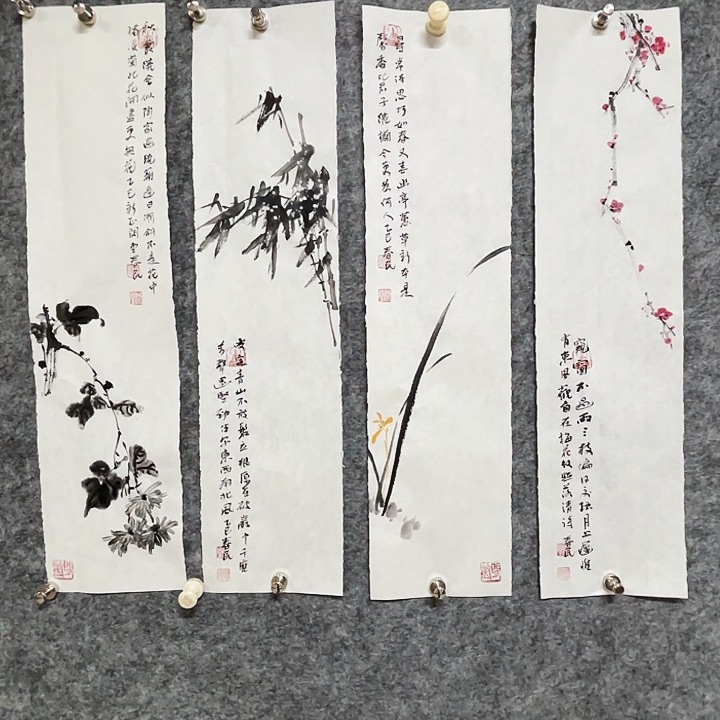 国画闲堂春民国画