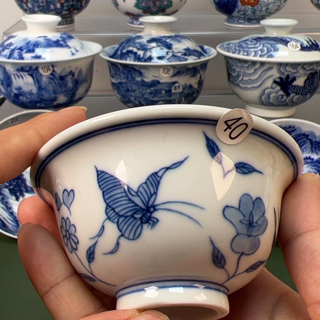 杯木木景德镇纯手绘茶具40