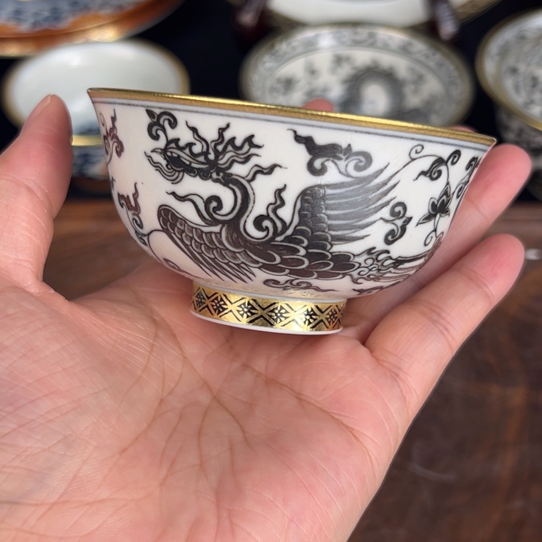 景德镇纯手陶瓷瑕