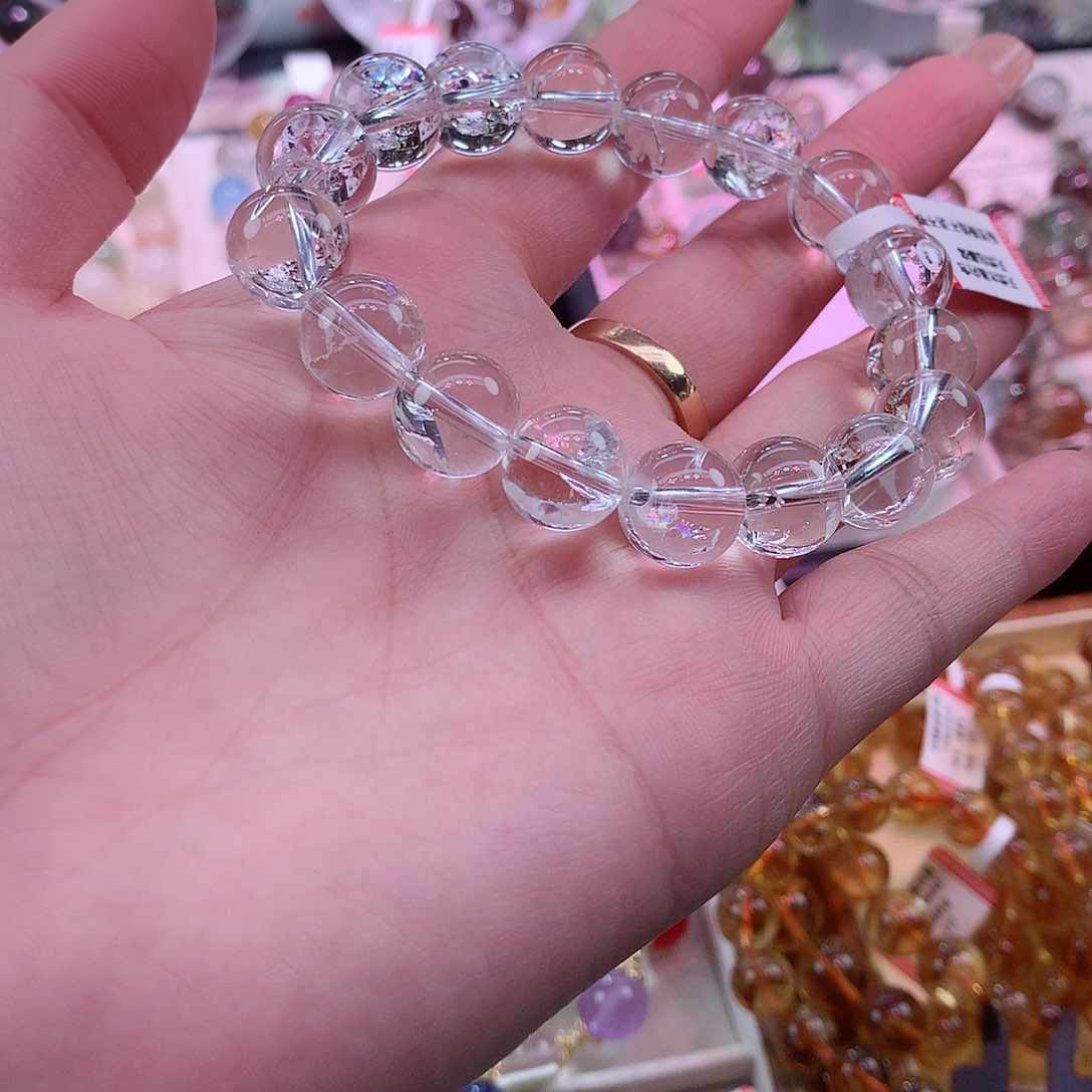 水晶手链未镶嵌白阿塞