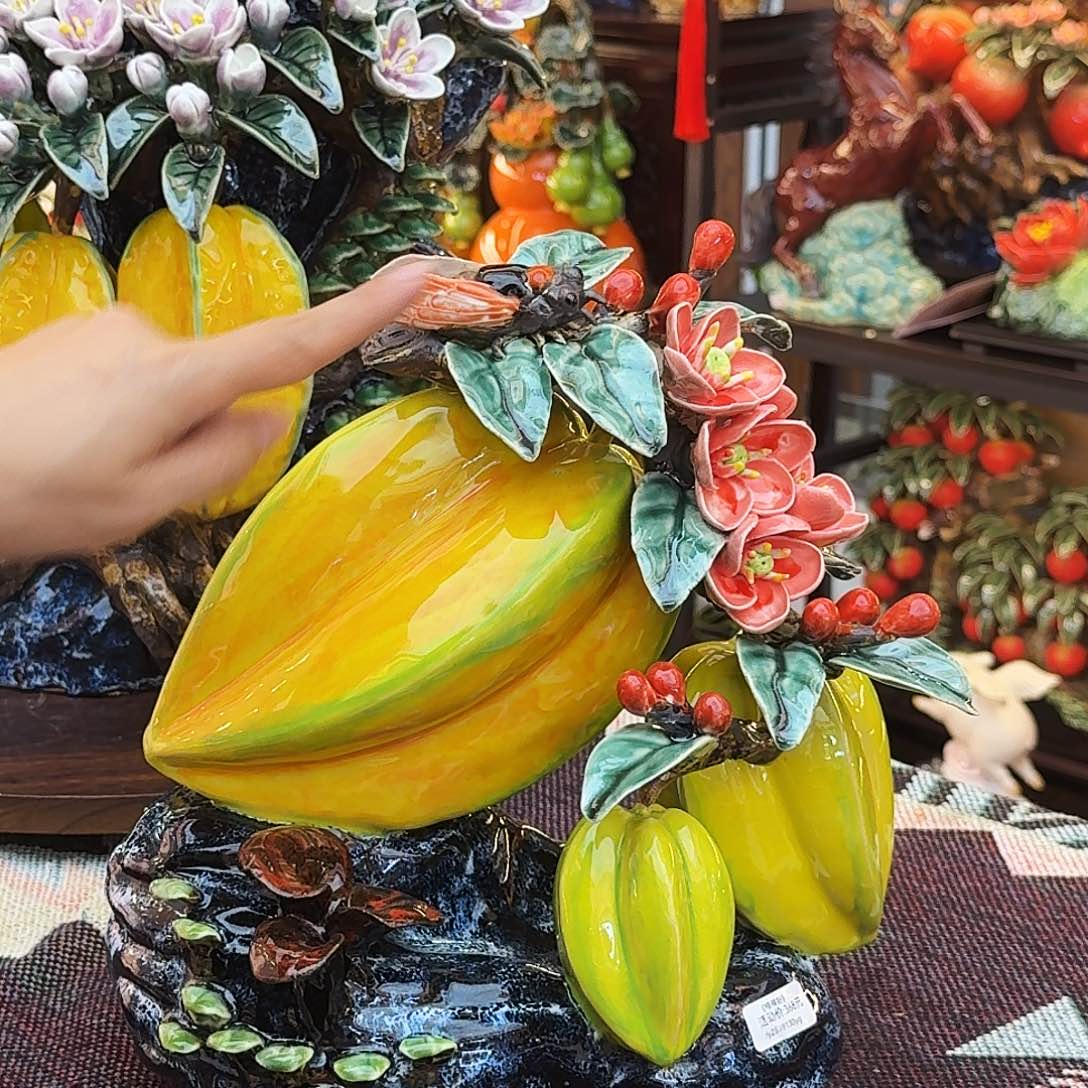 陶瓷28高度杨桃精品精品