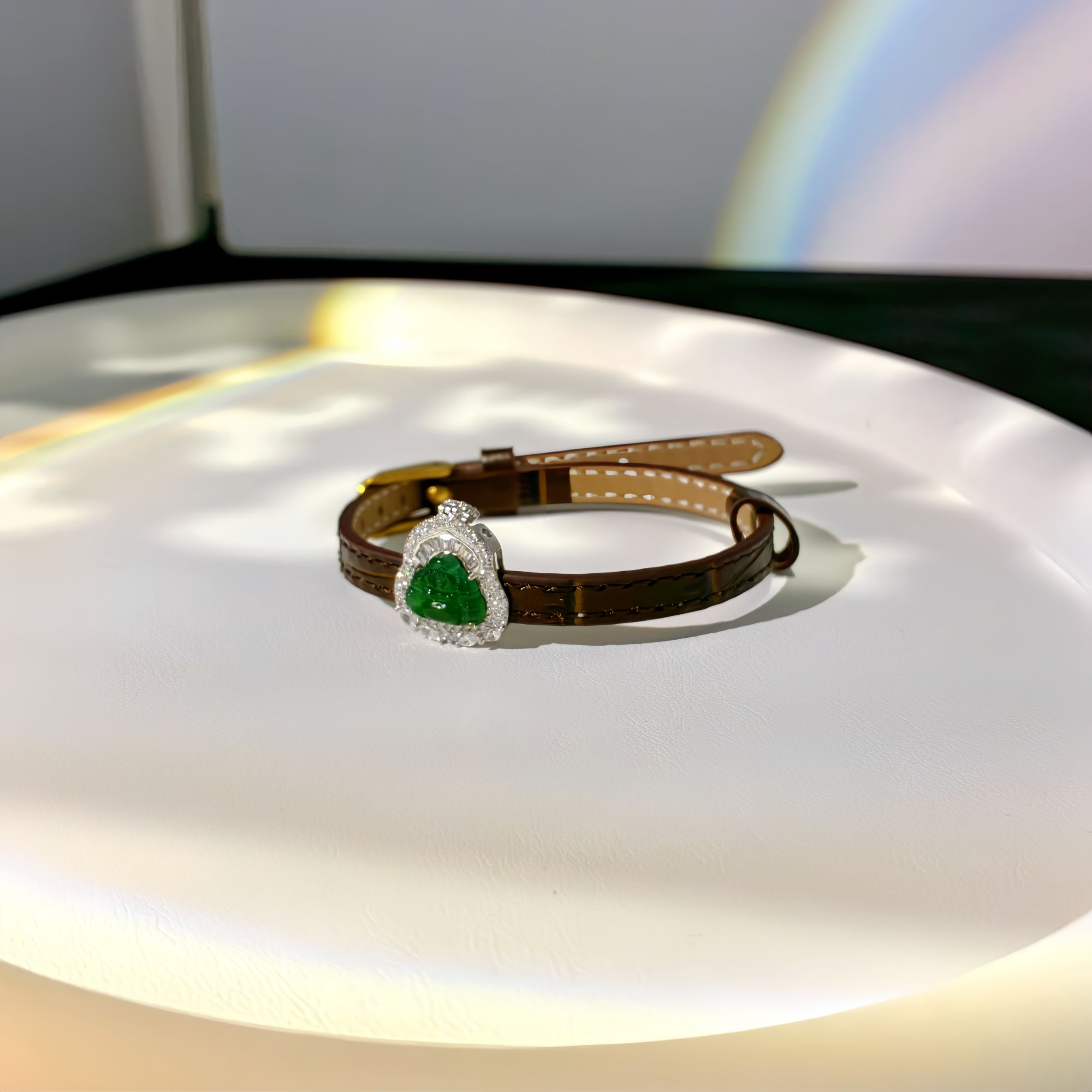 翡翠佛公表带  2317  多样式发一件