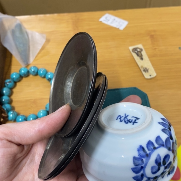 瓷中古工艺品一件