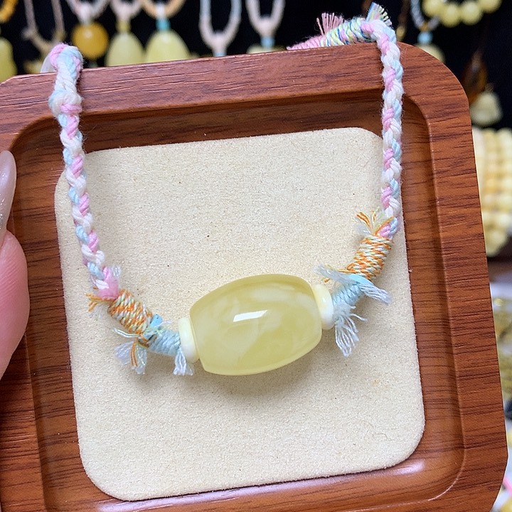 手链蜜蜡未镶嵌蜜蜡吊坠