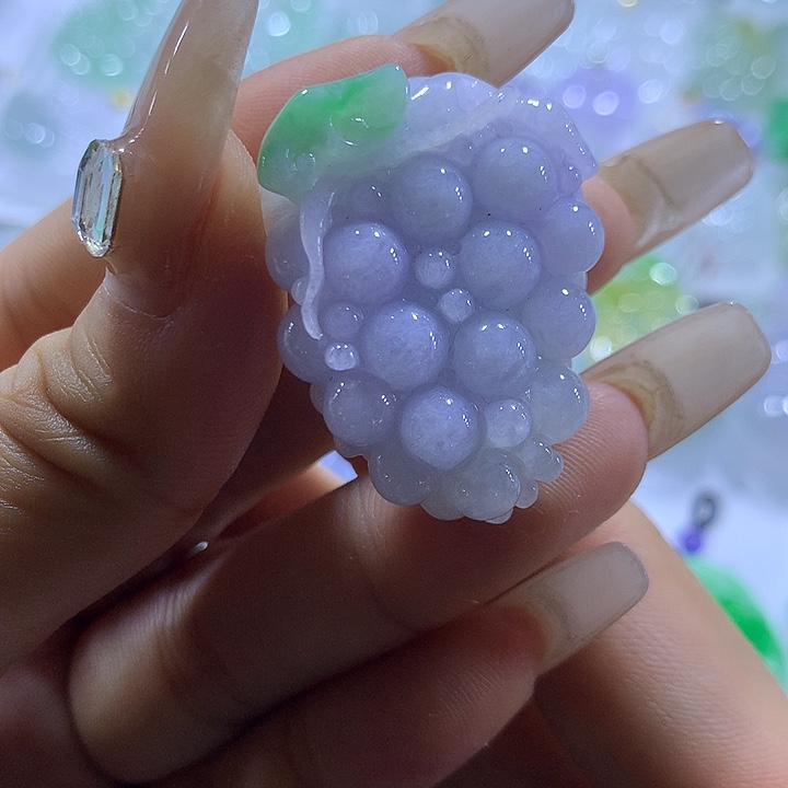 翡翠未镶嵌颈饰天然翡翠A货吊坠