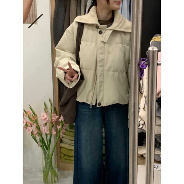 【Maomao】蛋白翻遍显瘦款羽绒服