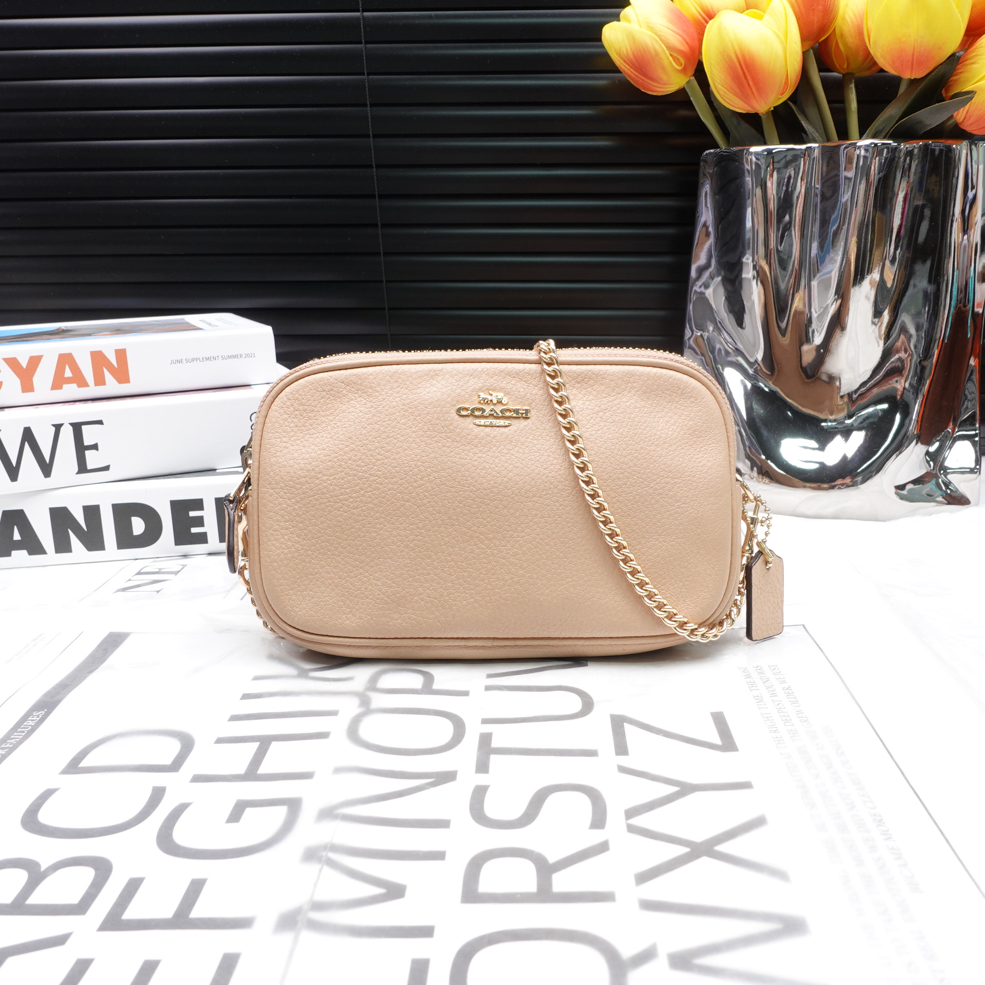 95新 COACH/蔻驰 单肩包/T10189543