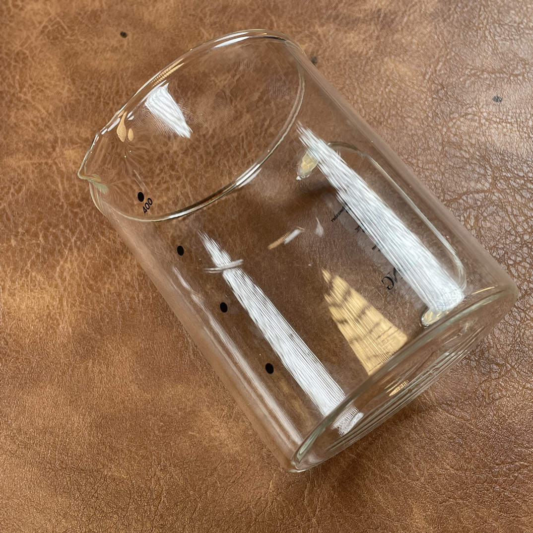 带刻度高硼硅玻璃分茶器煮茶器400毫升600毫升可选