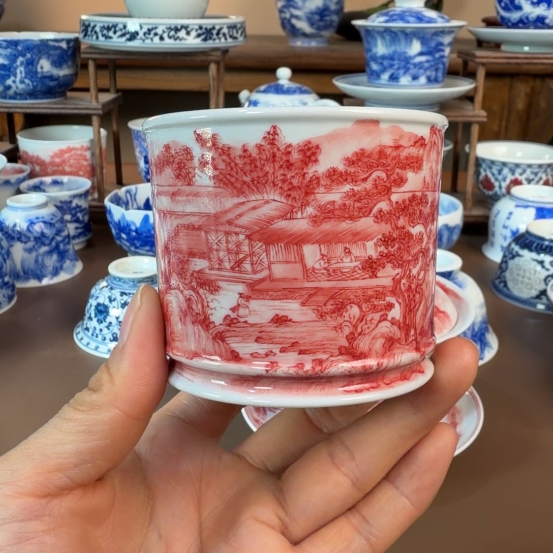 景德镇陶瓷手工手绘